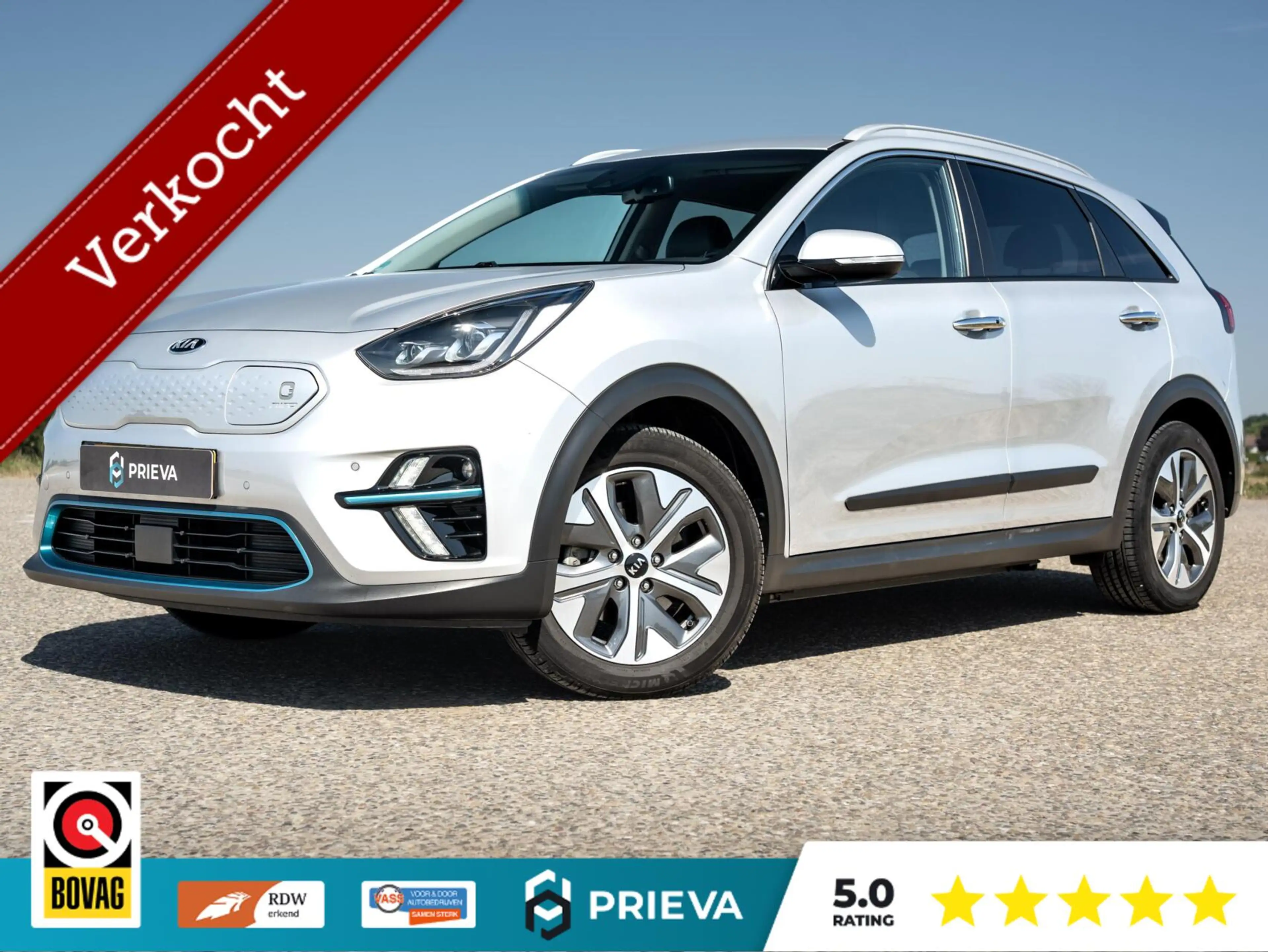 Kia e-Niro ExecutiveLine 64 kWh|SoH 93%|BOSE|Dealer|Stoelvent