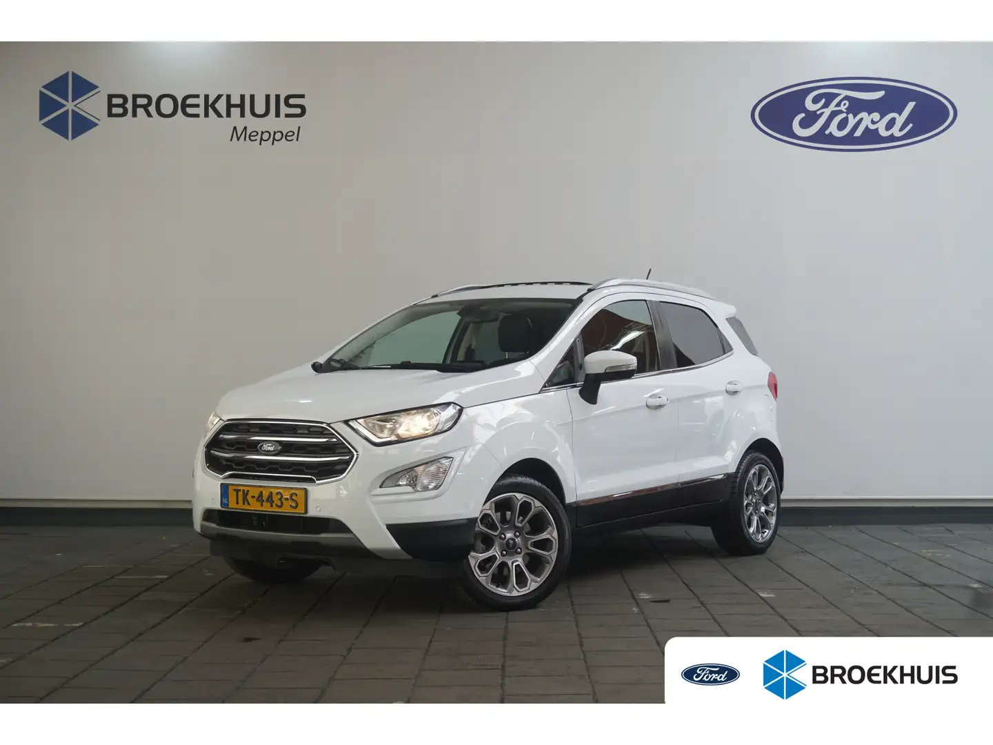 Ford EcoSport 1.0 EcoBoost Titanium | Compleet! | Trekhaak Afnee Wit - 1