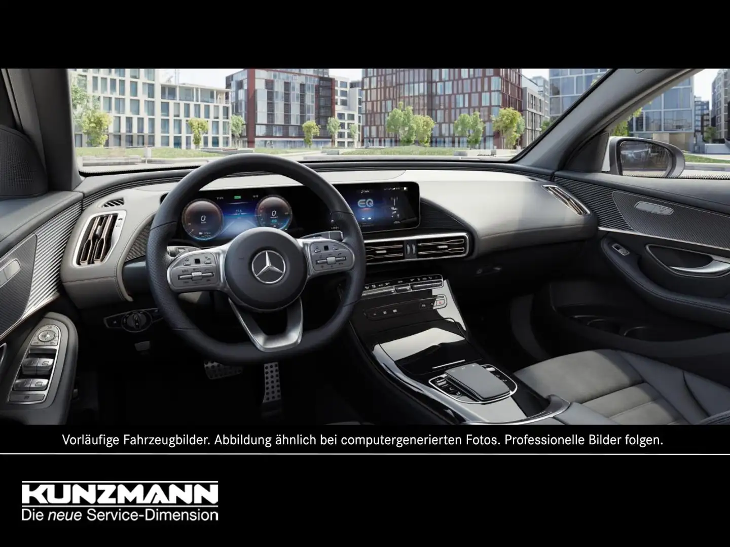 Mercedes-Benz EQC 400 4M AMG Distronic Easy-Pack 360° AHK Weiß - 2