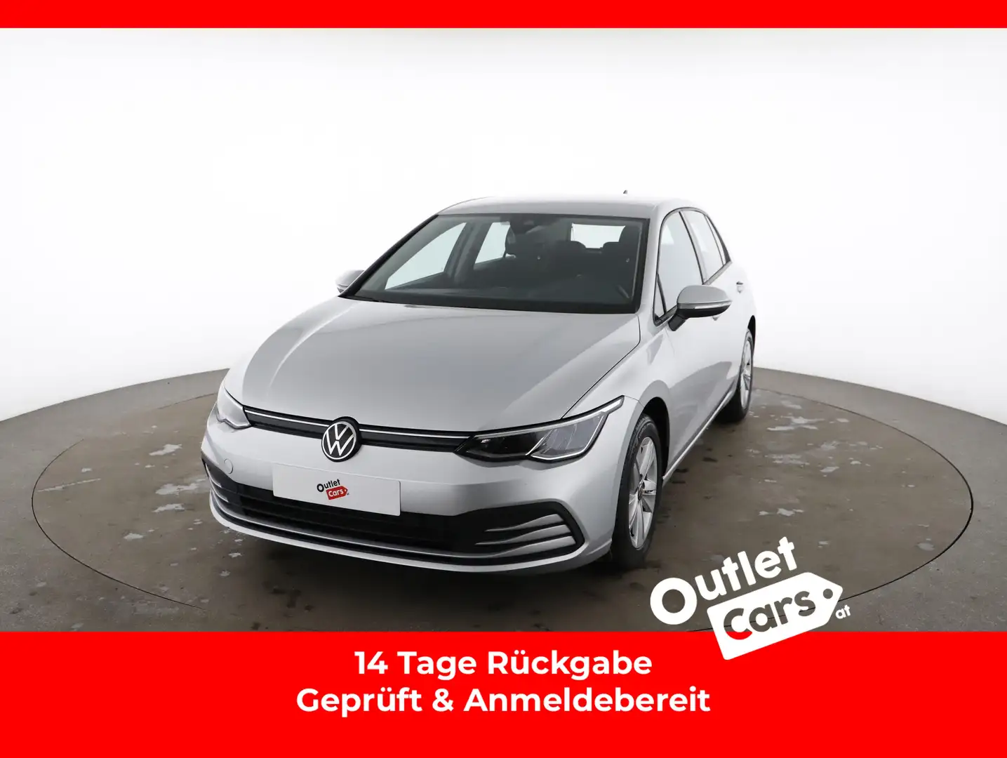 Volkswagen Golf VIII 2.0 TDI Life ASSIST+CARPLAY+LED+NAVI Silber - 1