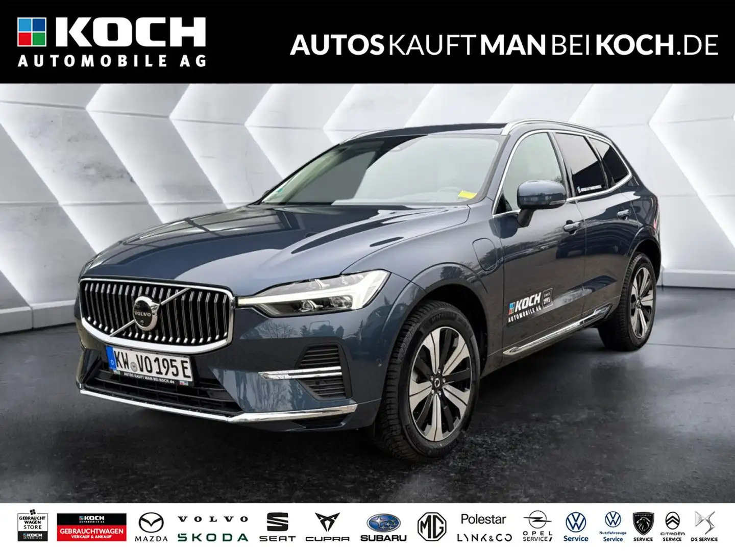 Volvo XC60 T6 AWD Plug-in Hybrid Plus Bright Bluetooth Blau - 1