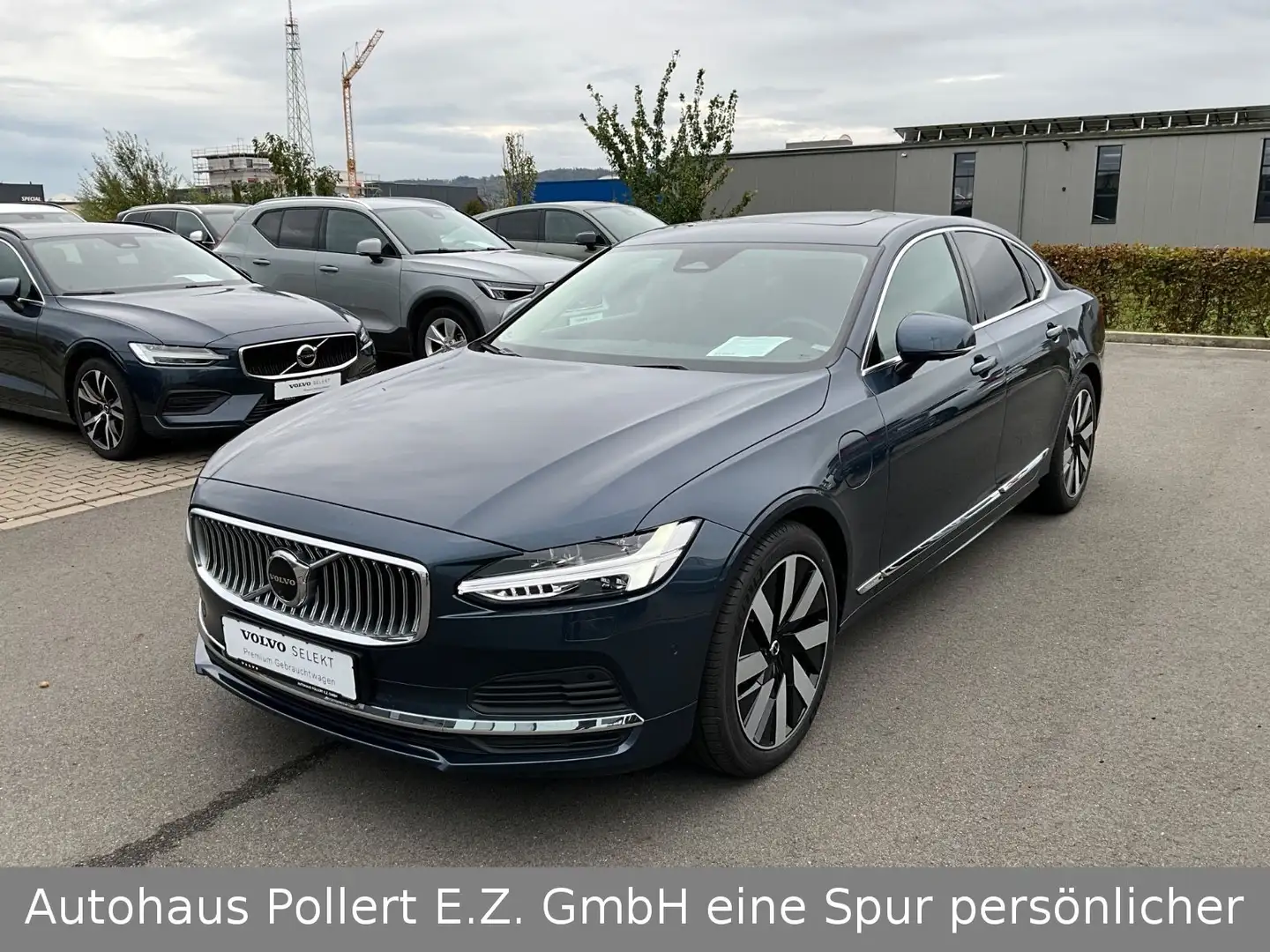 Volvo S90 T8 Ultimate Bright Plug-In Hybrid Blau - 2