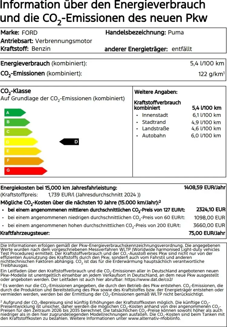 Ford Puma Titanium Design Weiß - 2