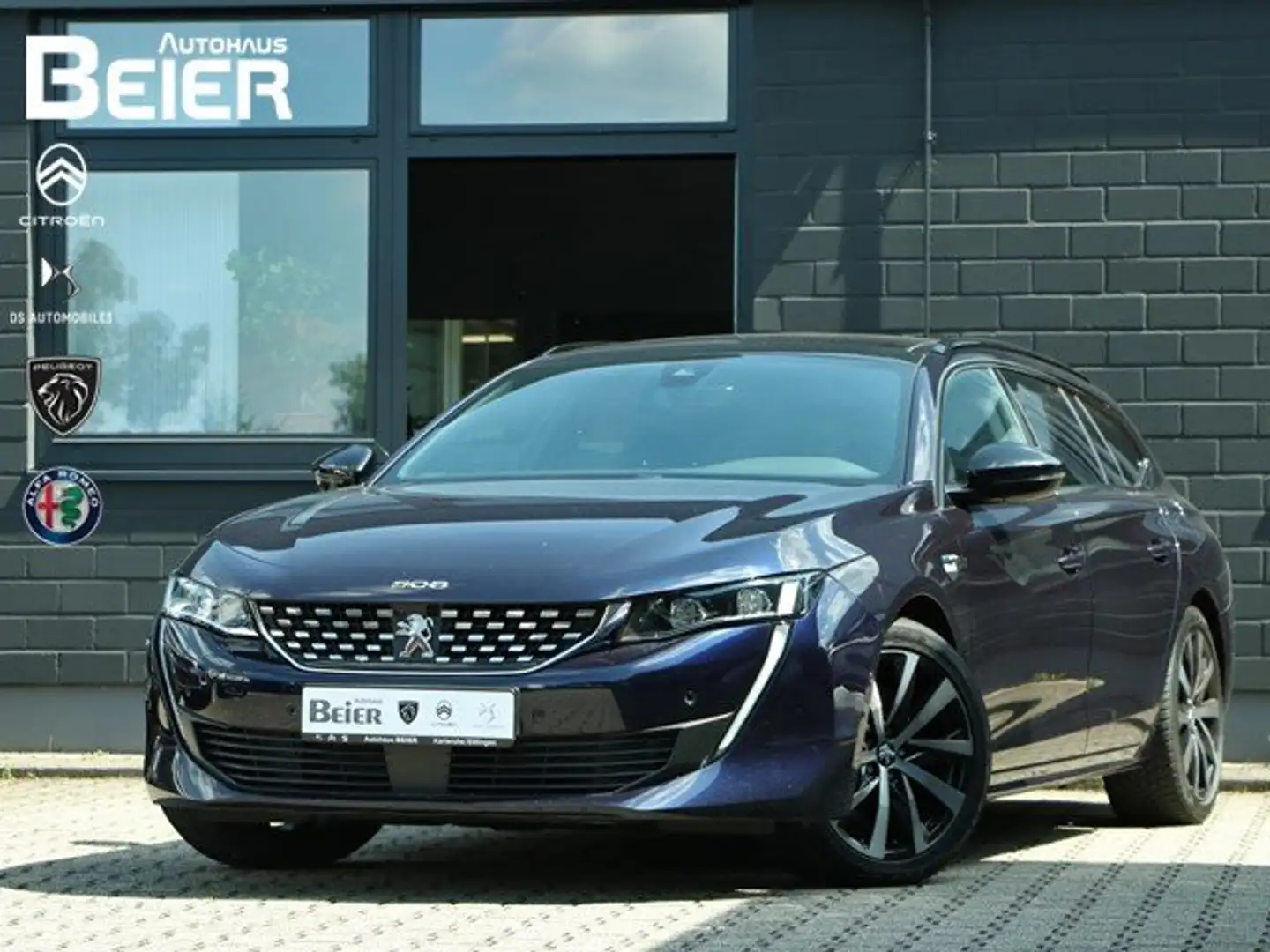 Peugeot 508 SW GT-Line Hybrid Mavi - 1