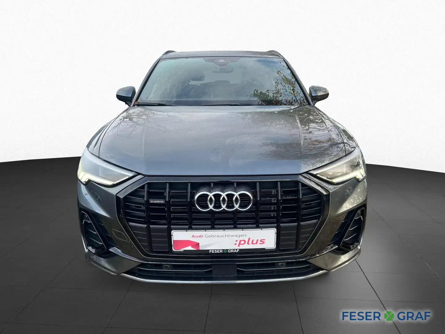 Audi Q3 40 TDI qu 2x S line LED PANO KAMERA Gris - 2