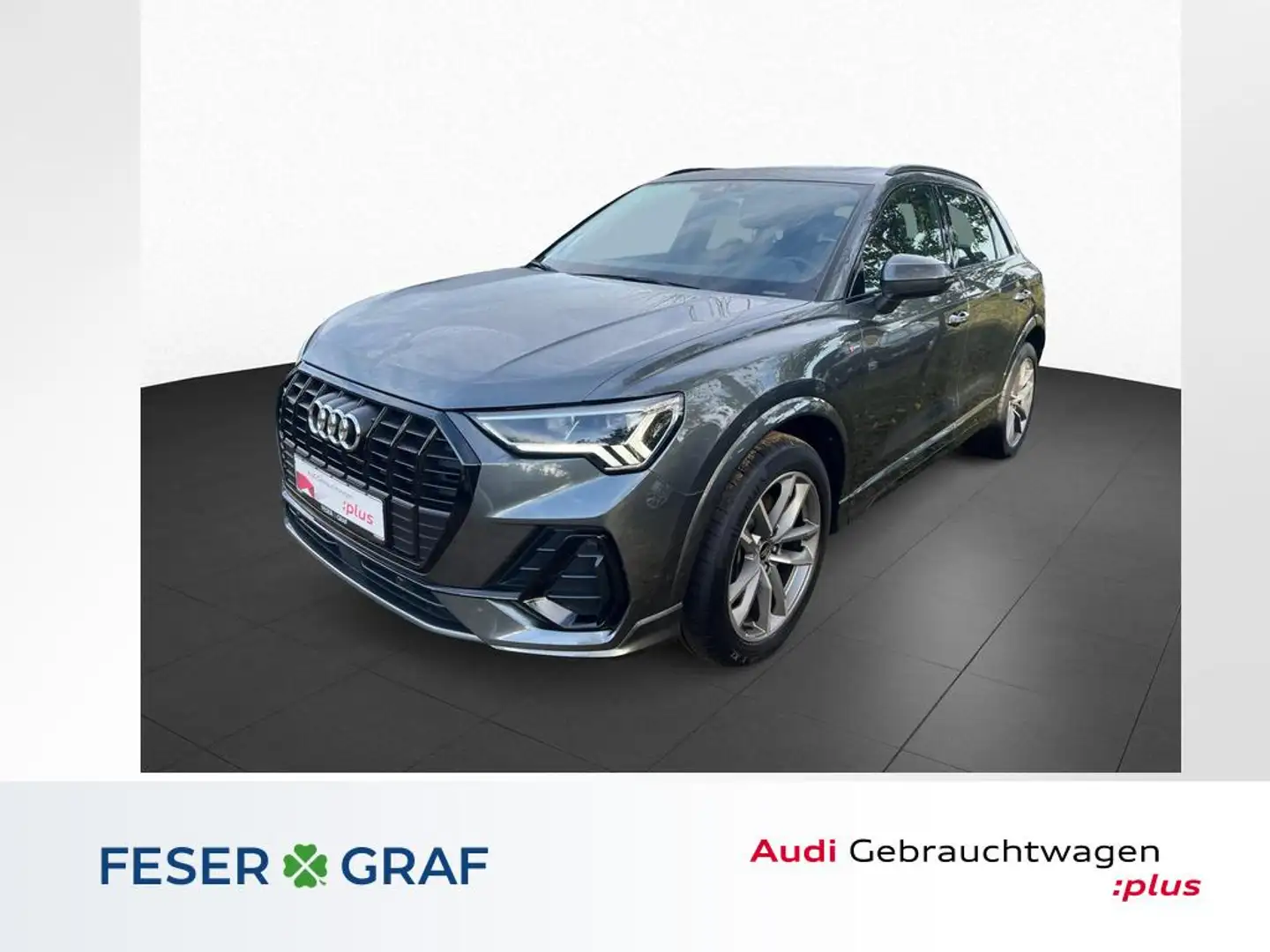Audi Q3 40 TDI qu 2x S line LED PANO KAMERA Grau - 1