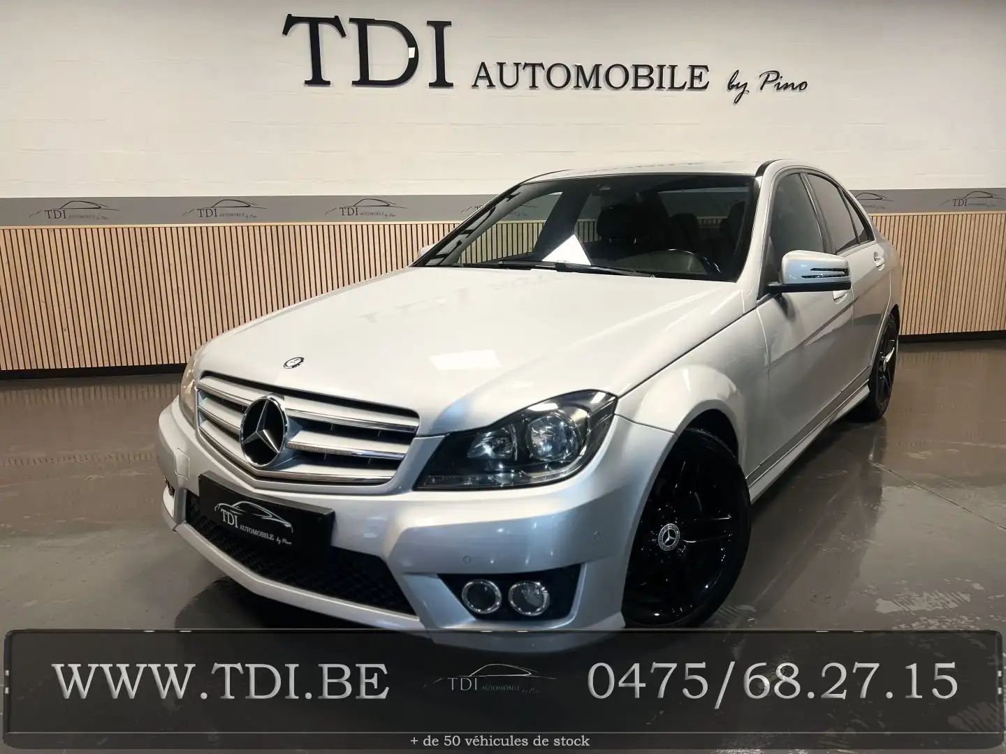 Mercedes-Benz C 200 C 200 CDI BE Elégance*Boite Automatique*136Cv* siva - 1