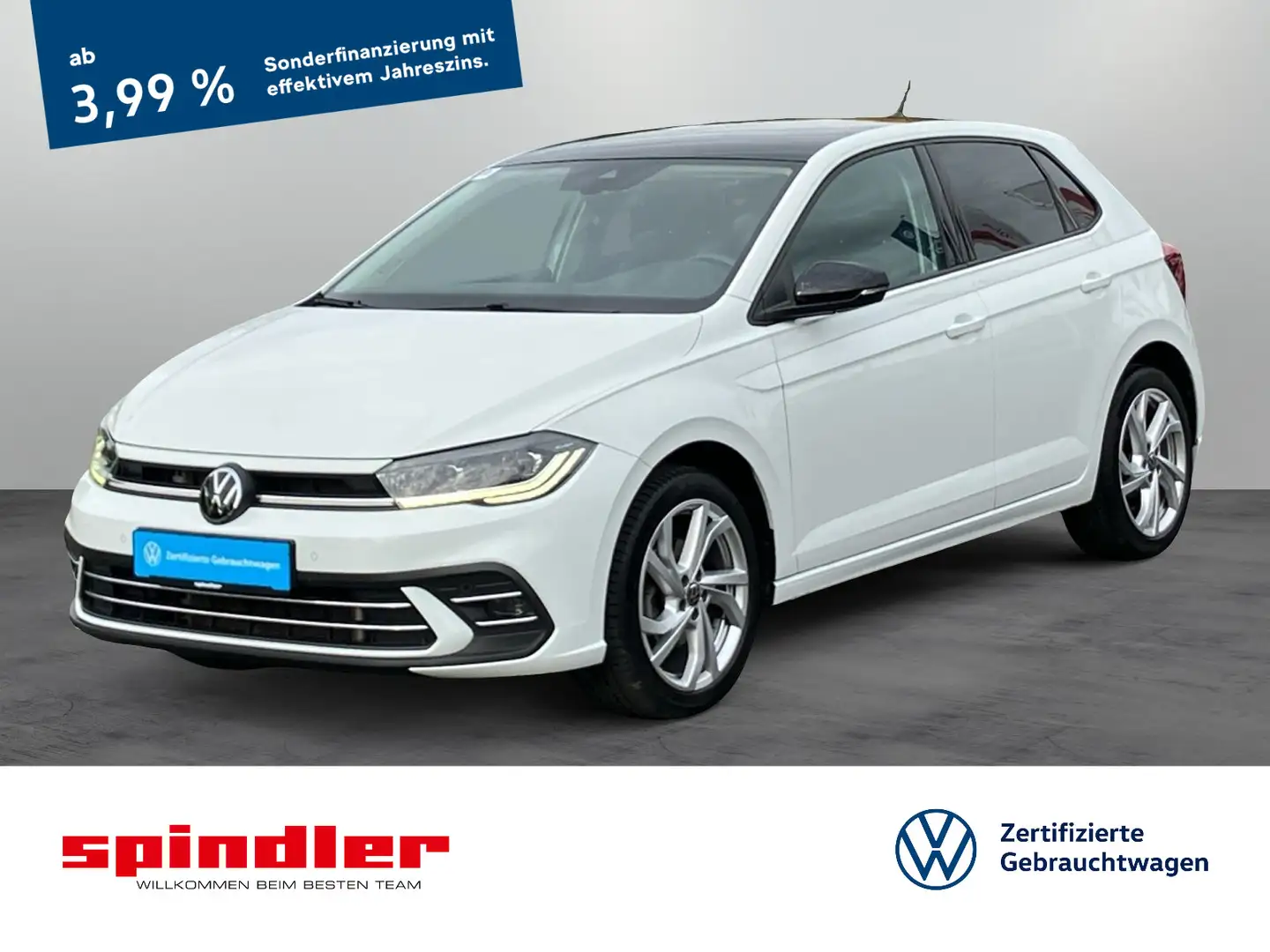 Volkswagen Polo Style 1.0 TSI DSG / IQ.Drive, Matrix, Beats Weiß - 1