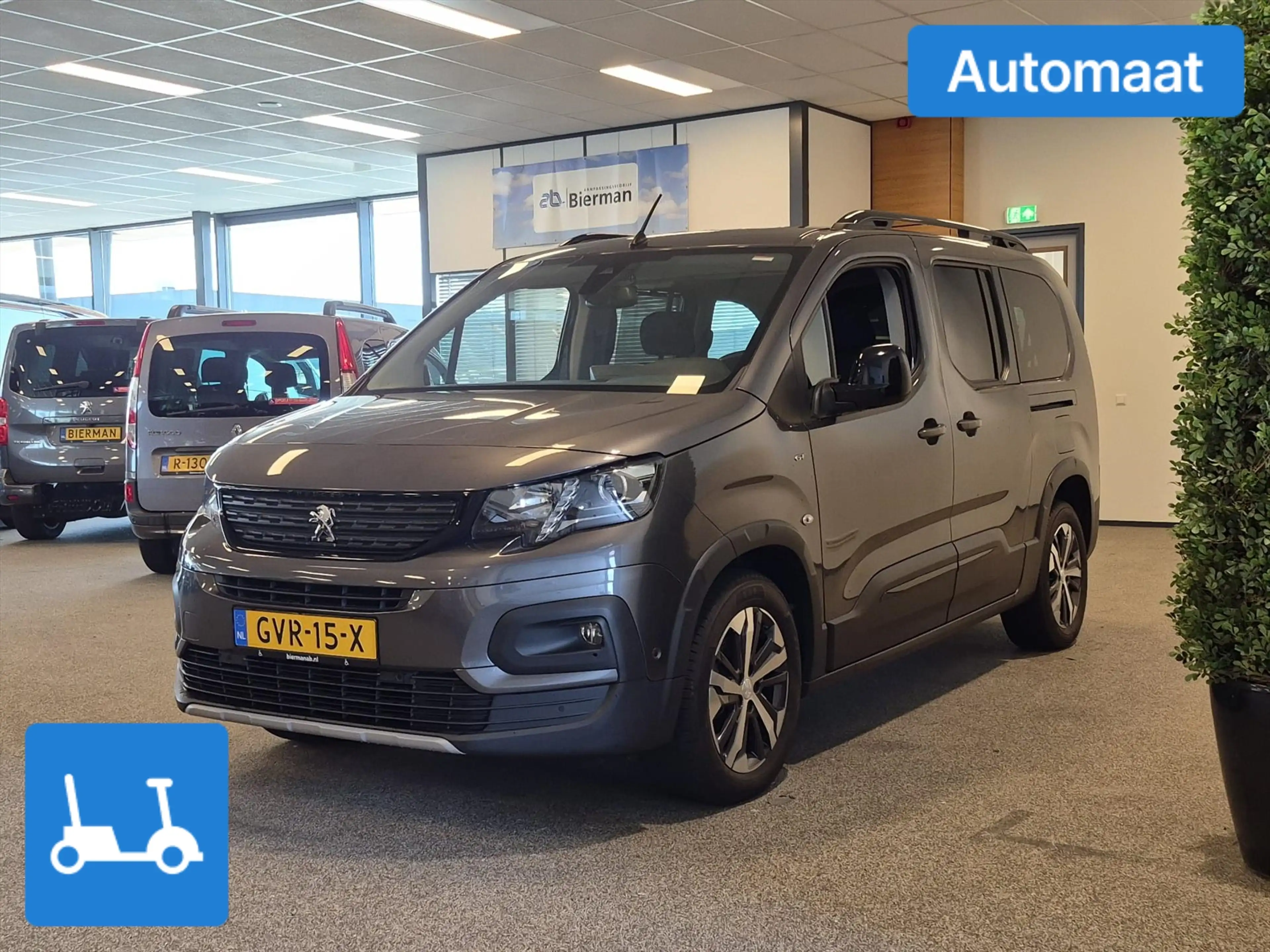 Peugeot Rifter L2 Automaat incl. kofferbaklift 58KG + Webasto kac