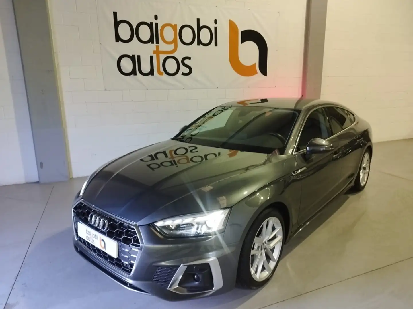 Audi A5 Sportback 35 TDI S line S tronic Gris - 1