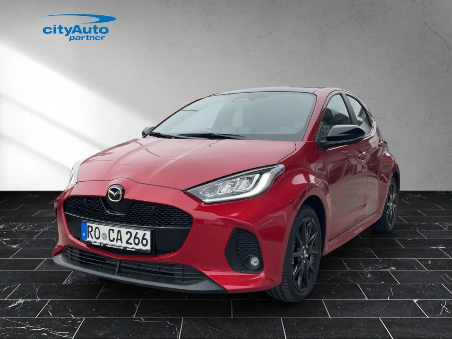 Mazda 2 Hybrid 1.5 VVT-i 116 CVT HOMURA PLUS Bluetooth Rojo - 2