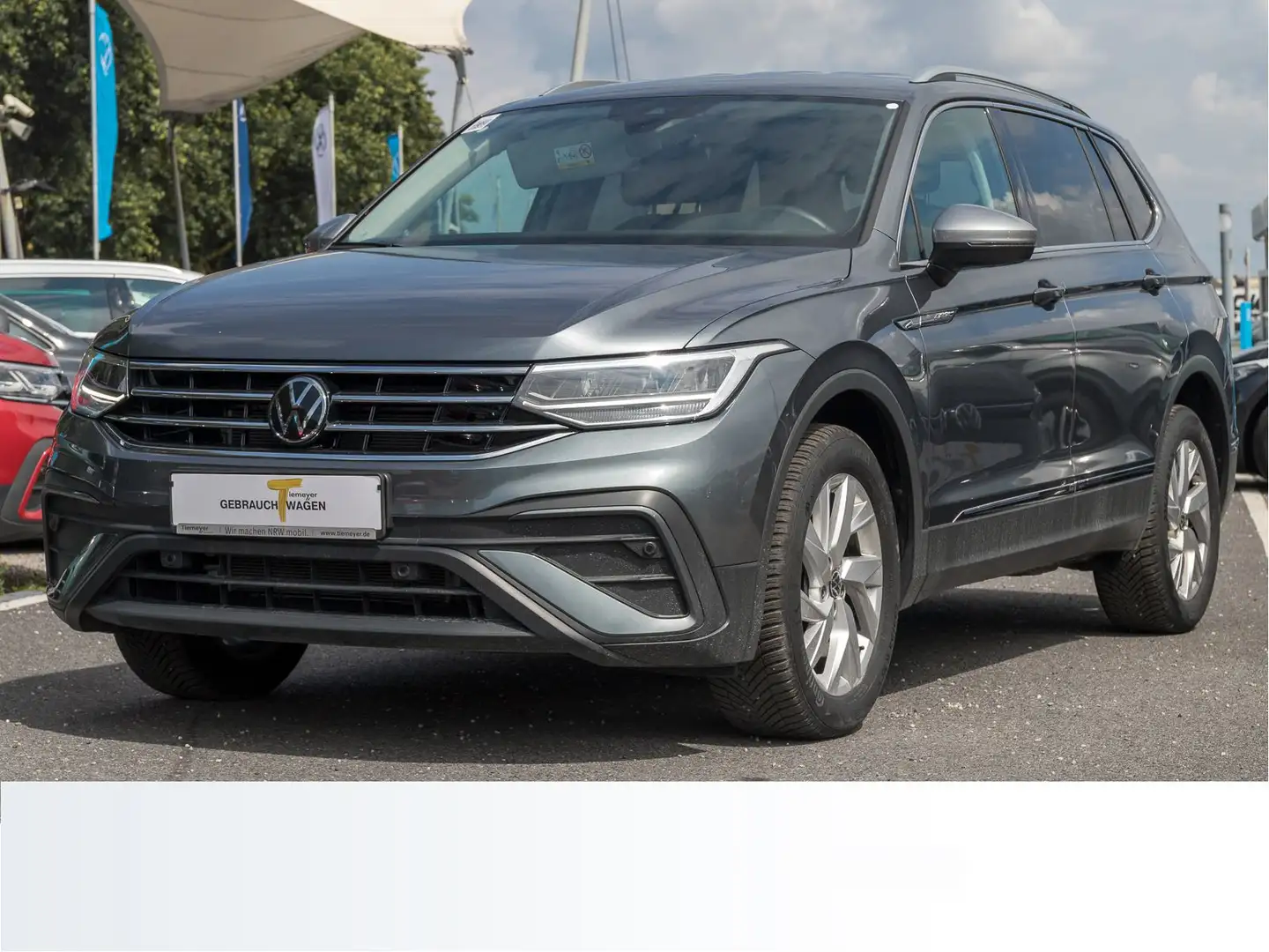 Volkswagen Tiguan Allspace 1.5 TSI DSG LIFE 7-SITZE NAVI AH Grau - 2