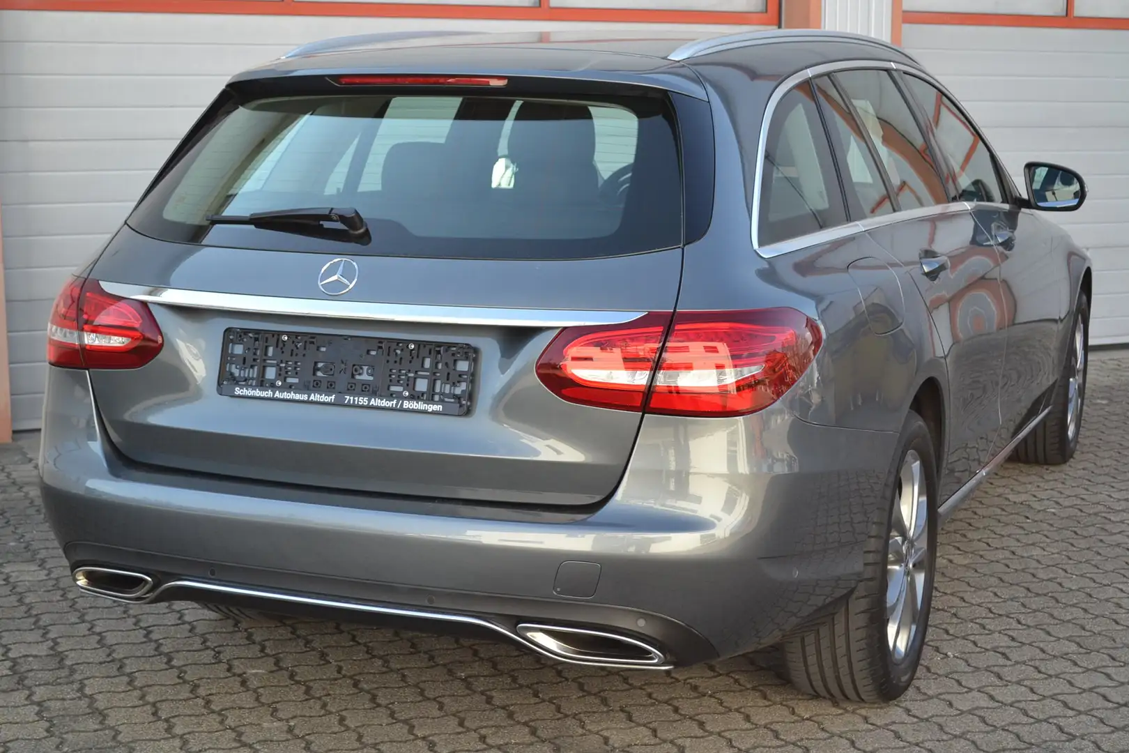 Mercedes-Benz C 400 C 400 4MATIC T AVANTGARDE Autom.*NAVI*R.KA*47TKM Grigio - 2