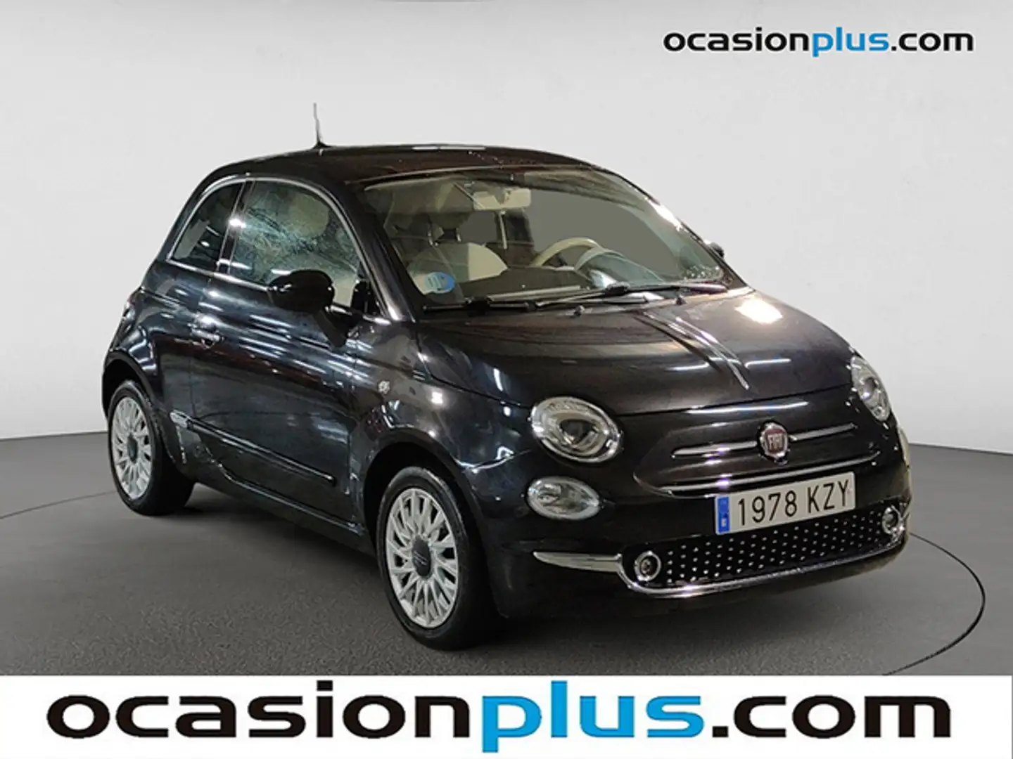 Fiat 500 1.2 GLP Lounge Noir - 2