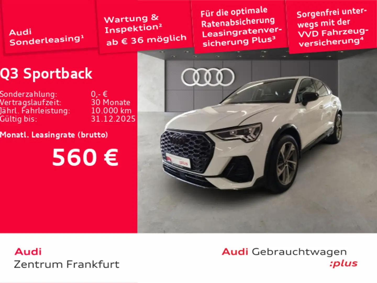 Audi Q3 35 TFSI S tronic S line LED Navi PD Weiß - 1