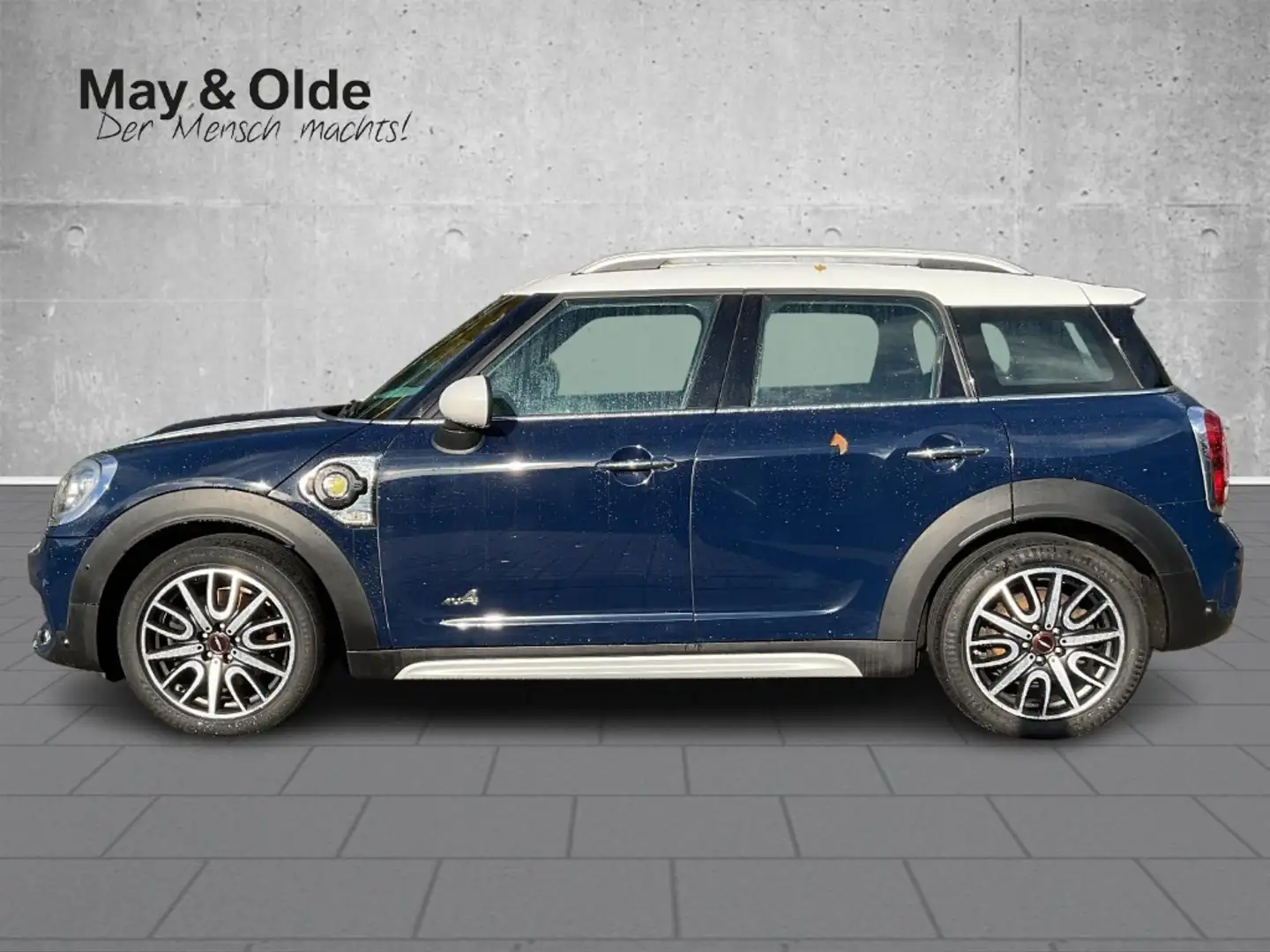 MINI Cooper SE Countryman ALL4 Aut Leder HUD Pano Navi HarmanKardon Blau - 2