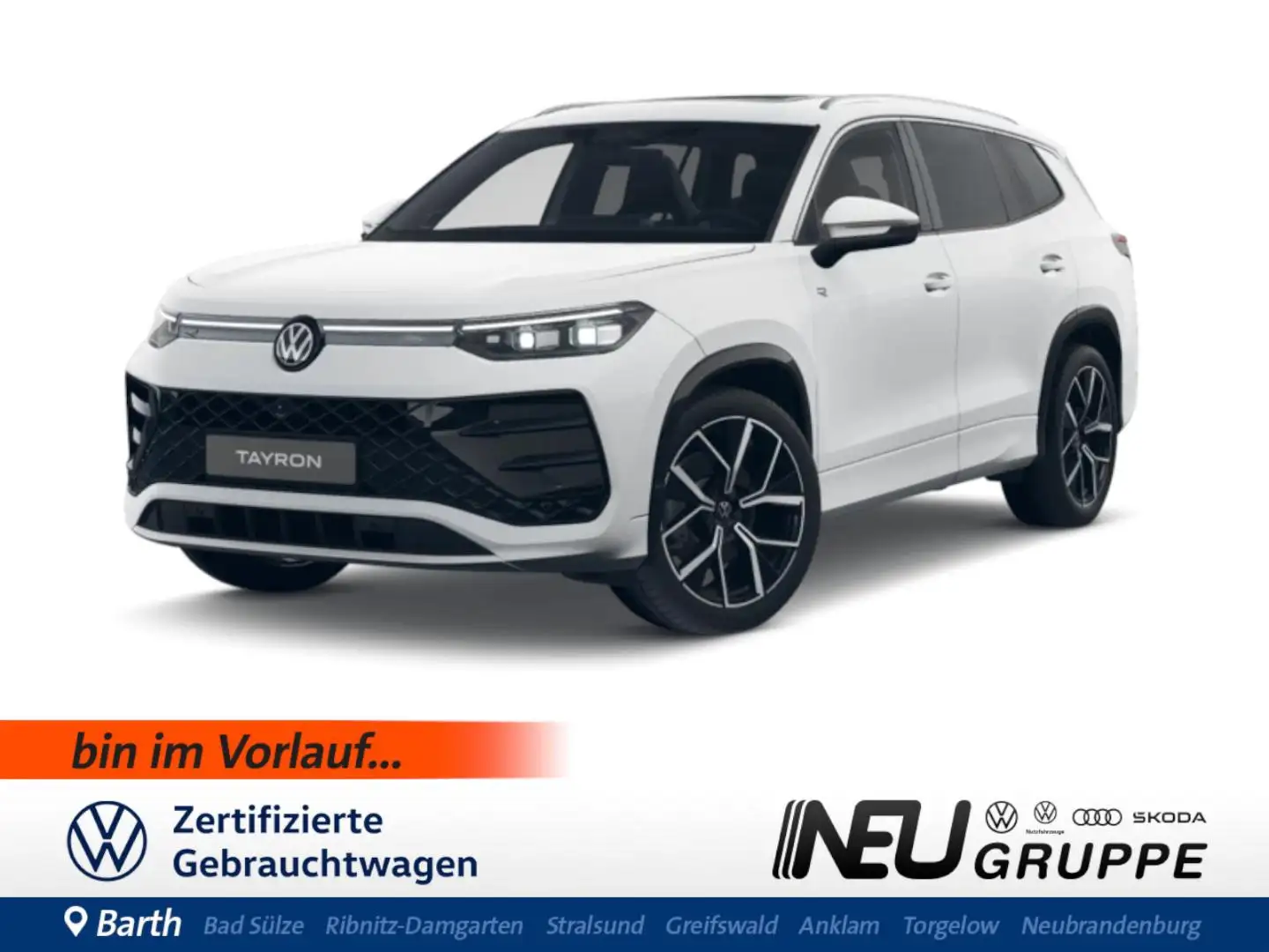 Volkswagen Tayron R-Line 2.0 TDI 4x4 DSG Matrix HUD Panoram Harman K Alb - 1