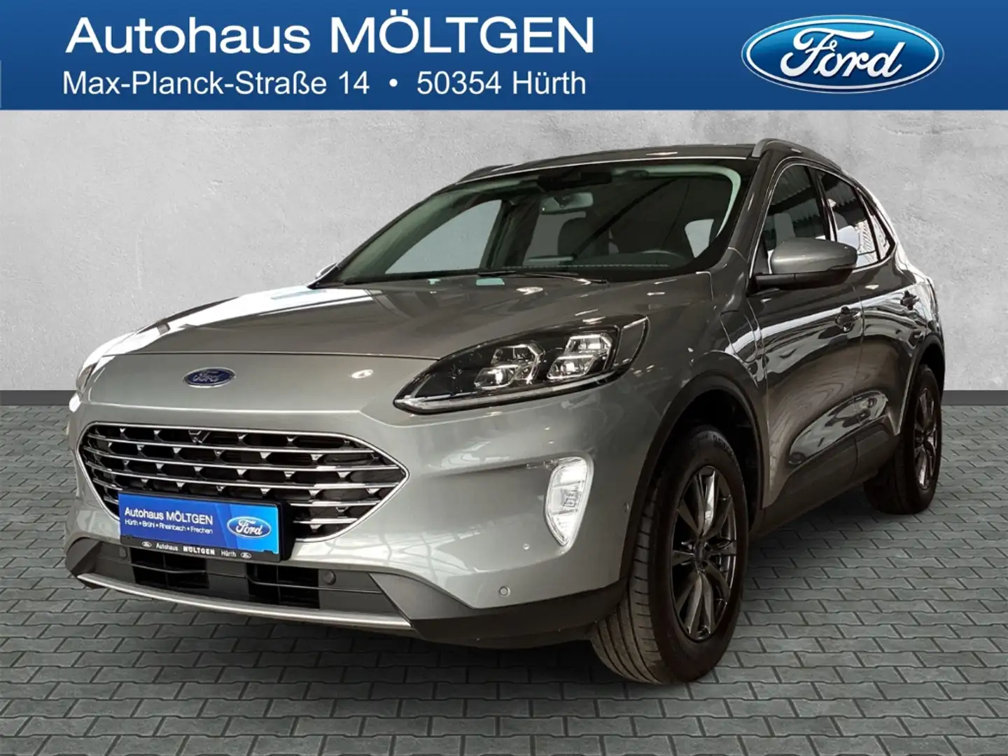 Ford Kuga Plug-In Hybrid Titanium X  AHK-klappbar Navi Sound Silber - 1
