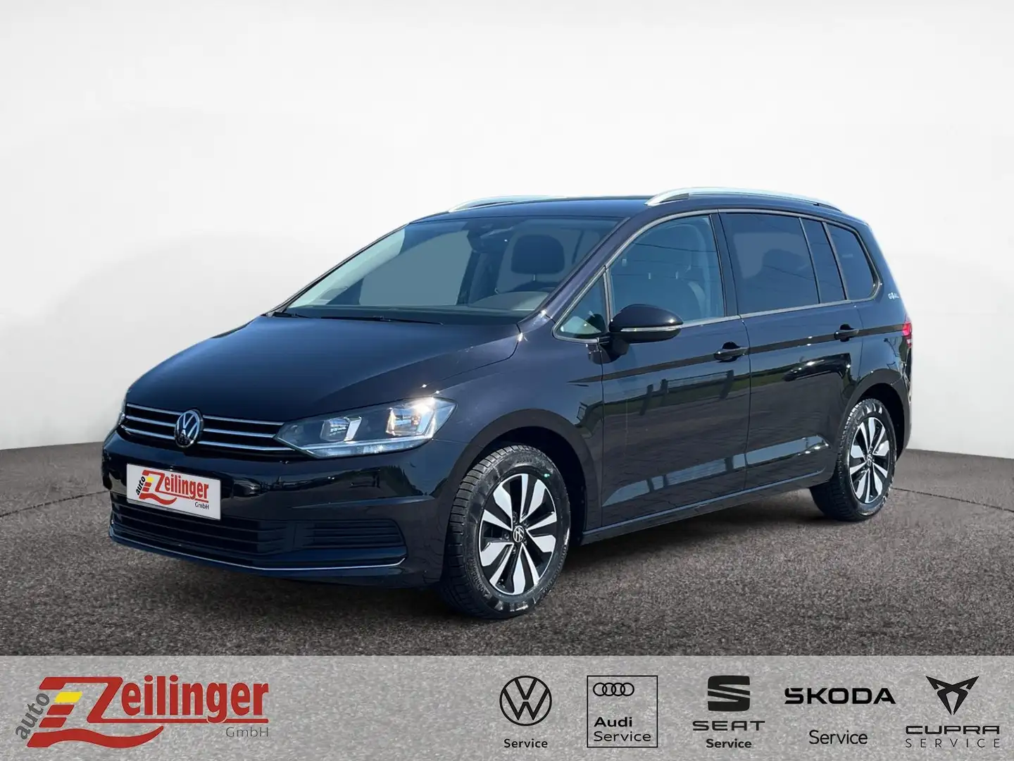 Volkswagen Touran GOAL TSI DSG|7 SITZE|NAVI|TRAVEL ASSIST Schwarz - 1