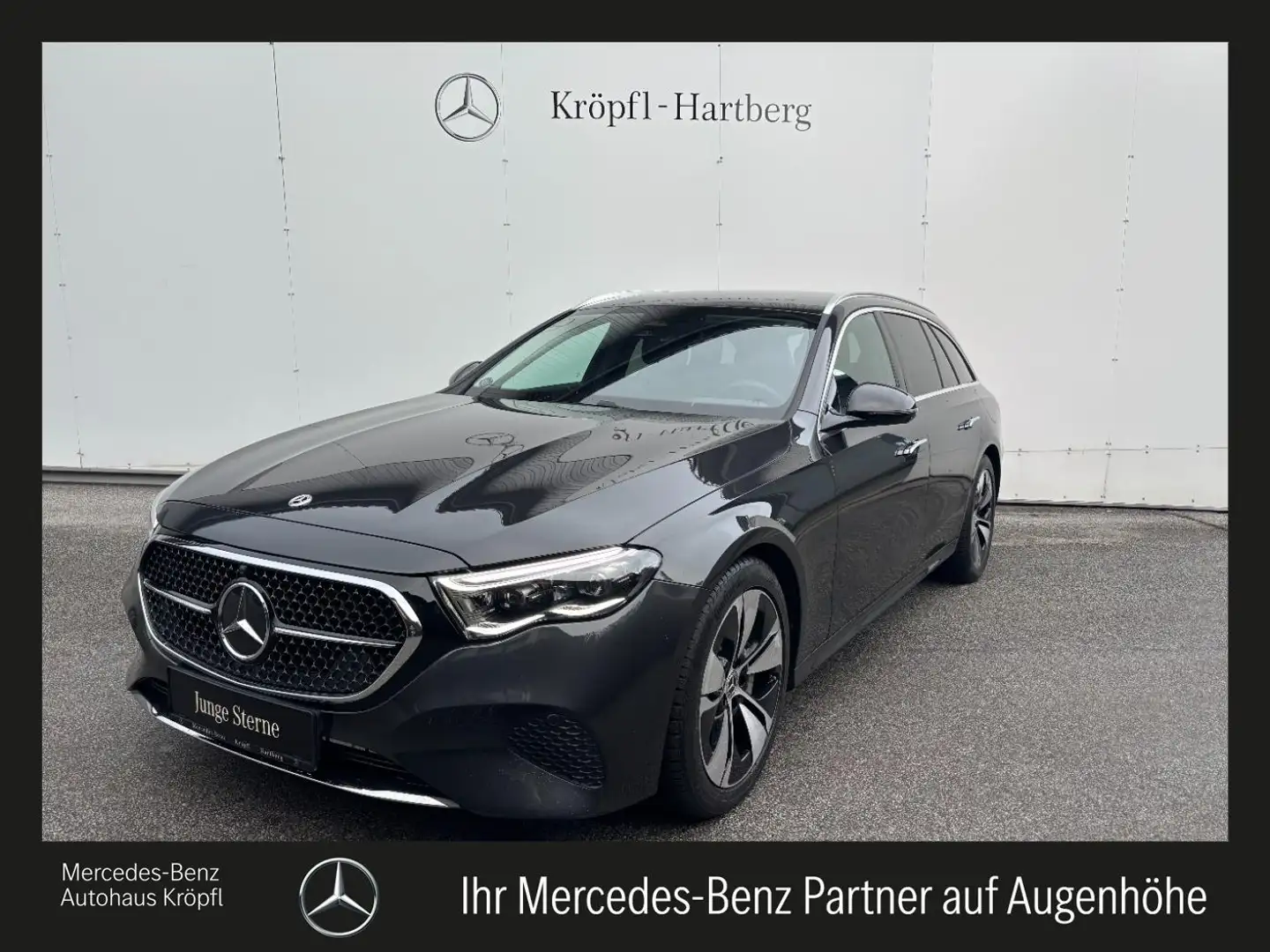 Mercedes-Benz E 300 de 4MATIC T-Modell MBUX Ambi CarPlay AHK Grau - 1