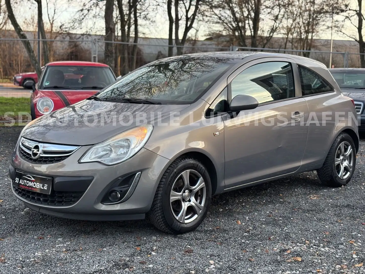 Opel Corsa D 1,2/TÜVNEU/VLLSCHKHFT/TMPMT/KLIMA Braun - 1
