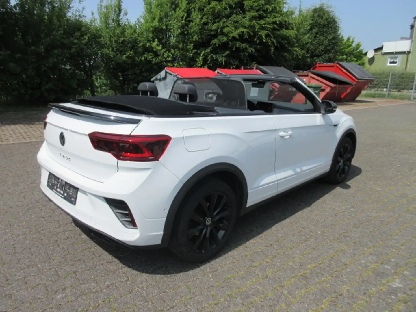 Volkswagen T-Roc Cabrio R-Line 1.5 TSI DSG NAVI KAMERA IQ LIGHT ACC Weiß - 2