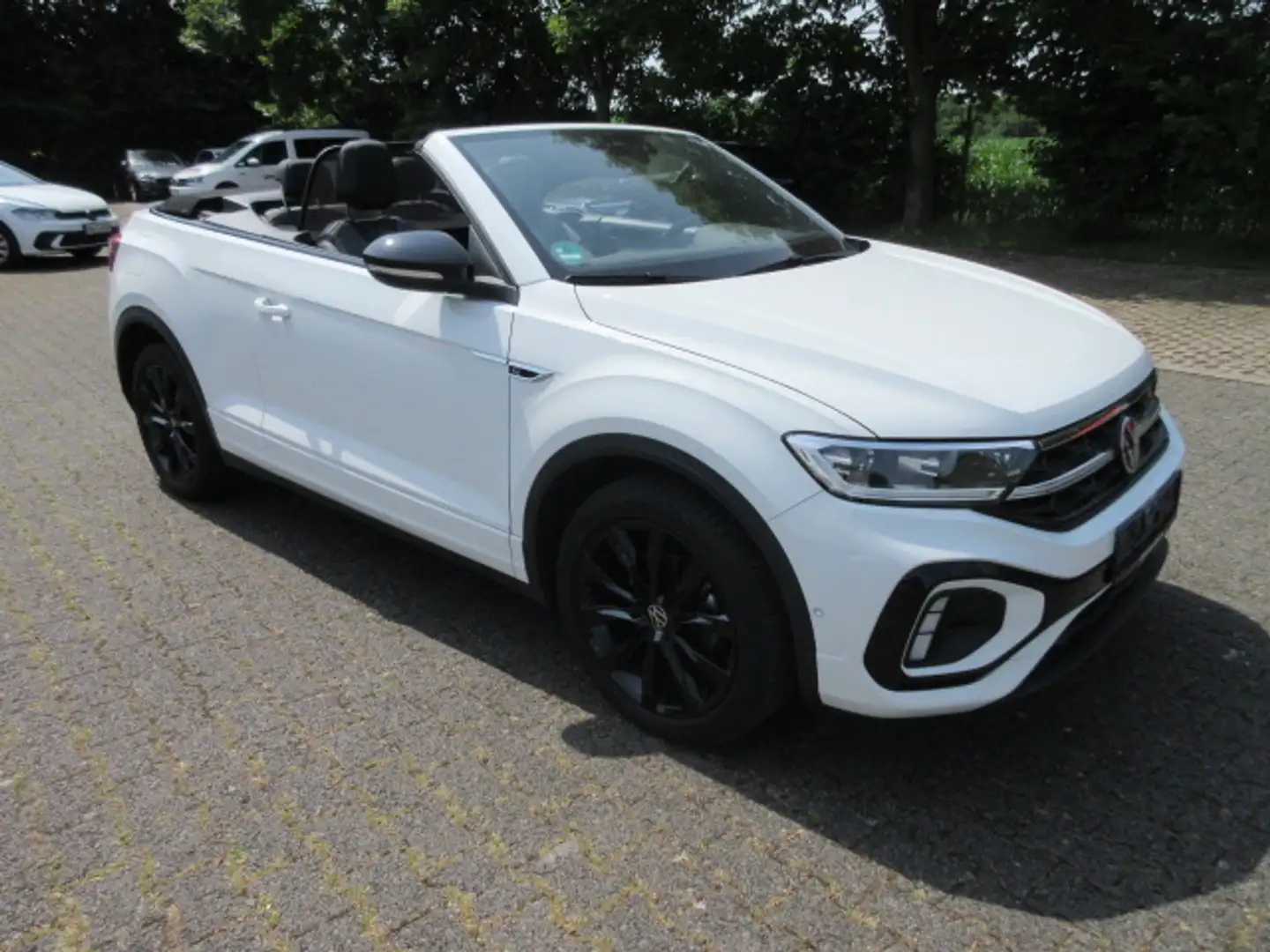 Volkswagen T-Roc Cabrio R-Line 1.5 TSI DSG NAVI KAMERA IQ LIGHT ACC Weiß - 1