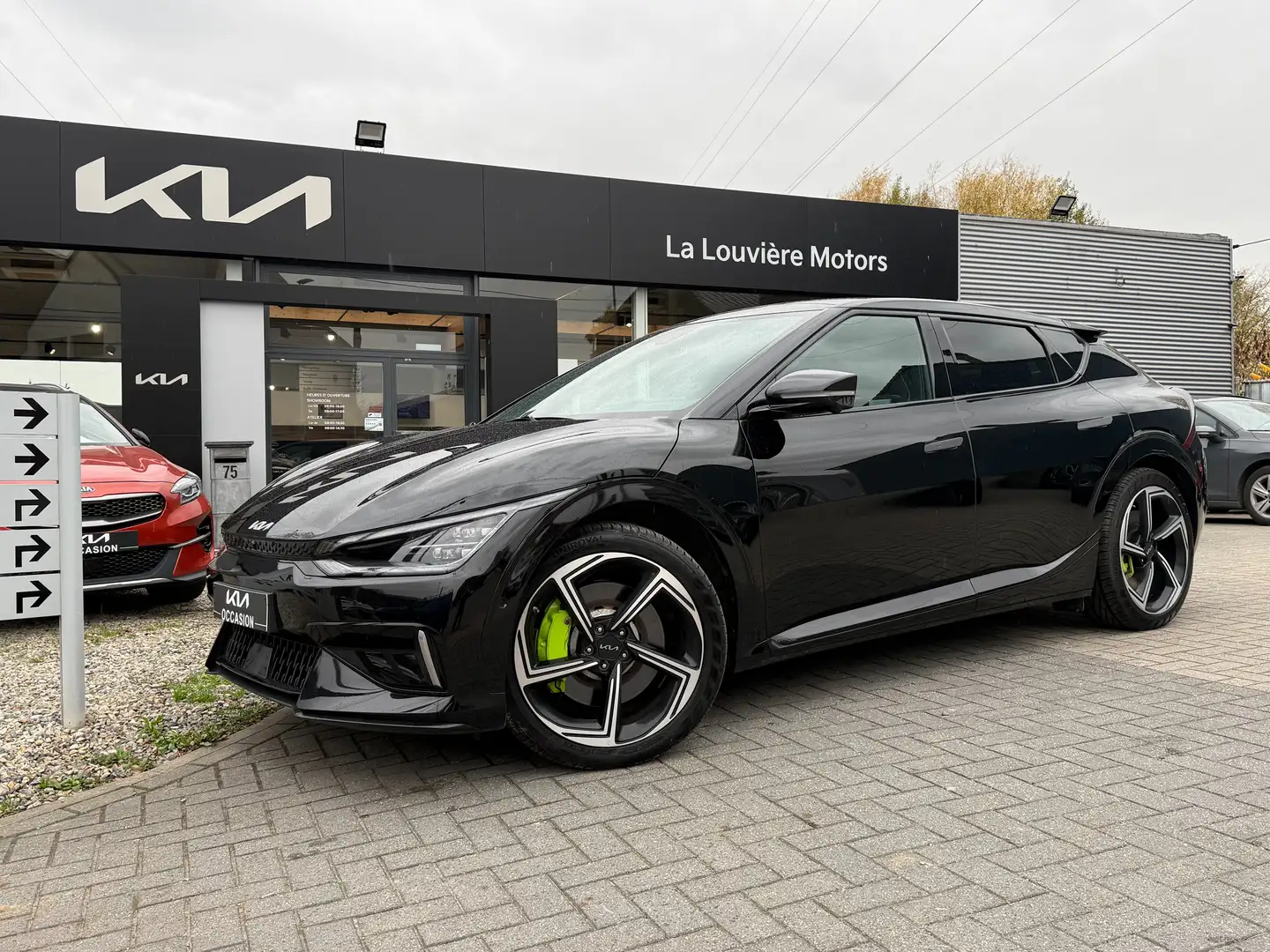 Kia EV6 EV6 77.4 kWh AWD GT (429 kW)**FULL**FULL**GARANTIE Noir - 1