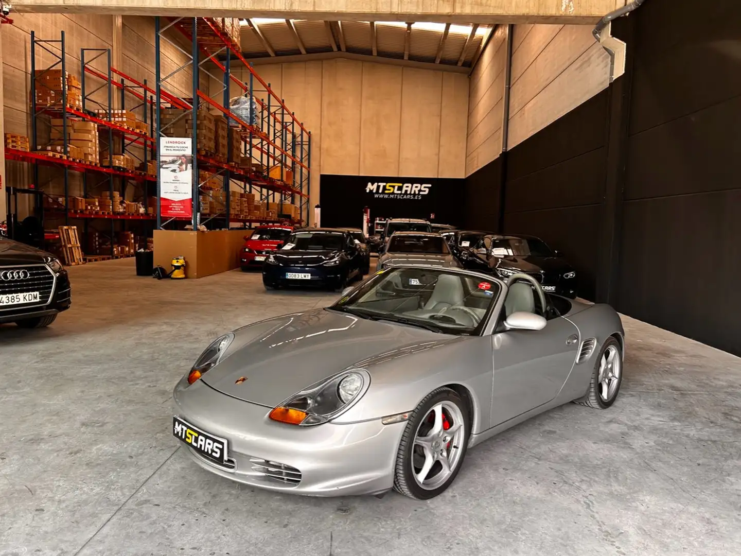 Porsche Boxster S Grau - 1