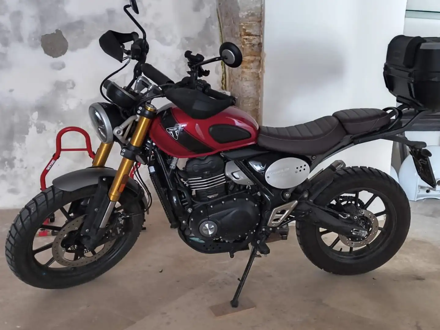 Triumph Scrambler 400 X 400 x Rosso - 1