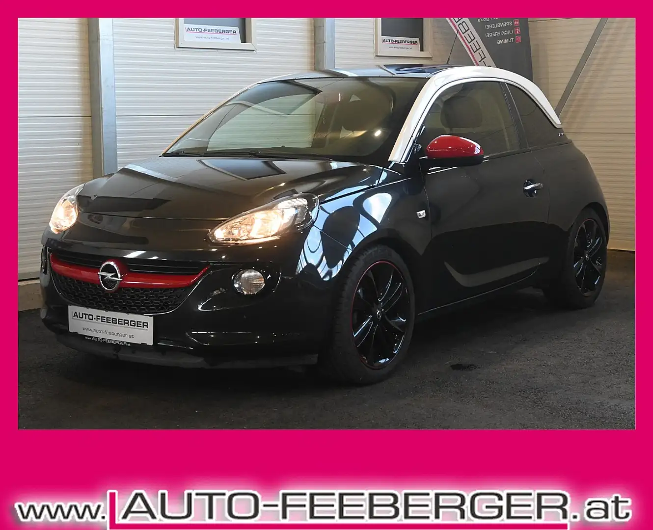 Opel Adam 1,4 Glam ecoFLEX Start/Stop  Navi,PDC, Schwarz - 1
