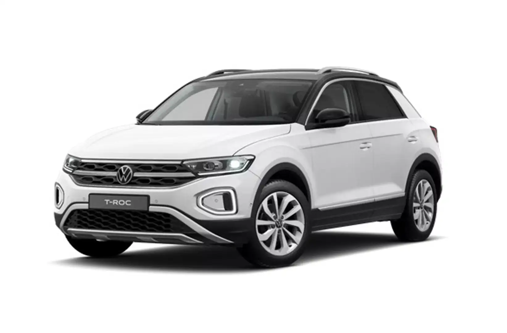 Volkswagen T-Roc 1.5 TSI DSG Style | NAVI | LED | AHK | Weiß - 2