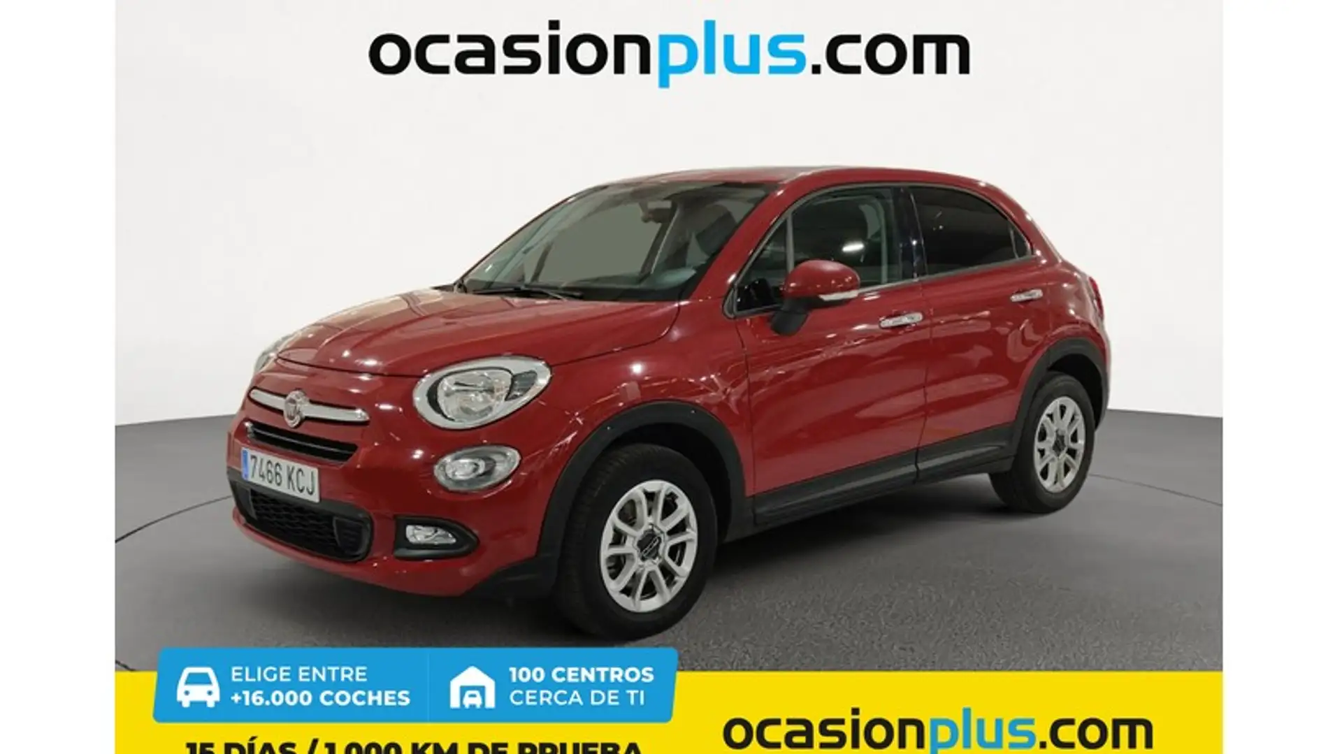 Fiat 500X 1.6 E-Torq Pop Star 4x2 Rojo - 1
