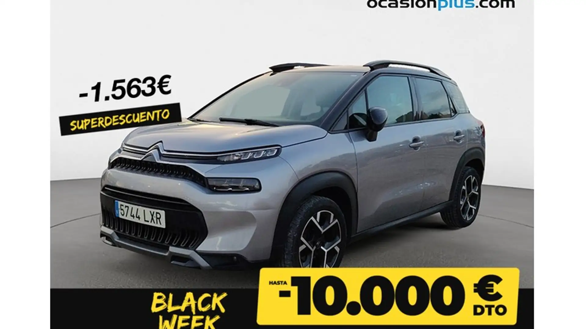 Citroen C3 Aircross Puretech S&S Shine Pack EAT6 130 Gris - 1