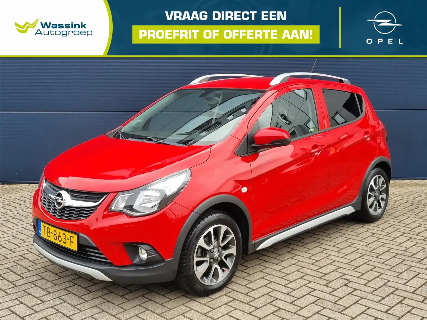 Opel Karl ROCKS Online Edition I Navigatie I Apple CarPlay I Rot - 1