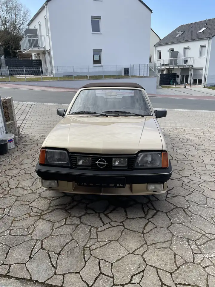 Opel Ascona Cabrio Bastler Auto Kein Tüv, Verdeck Eingerissen, foto 11