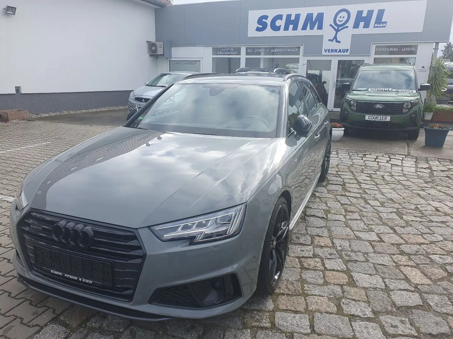 Audi A4 Avant 50 TDI quattro sport Ahkpl. Standhzg Gris - 1