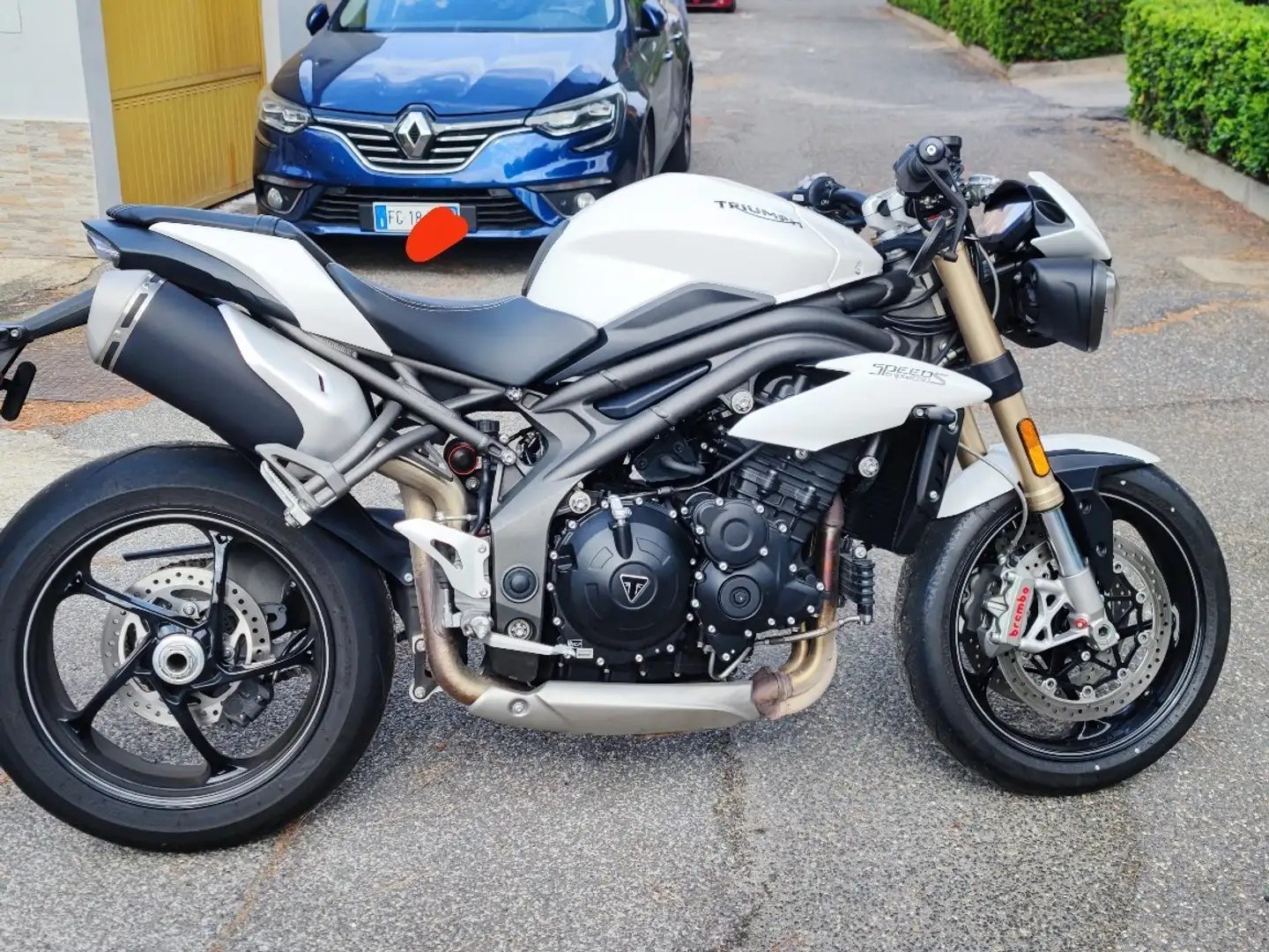 Triumph Speed Triple S Bílá - 1