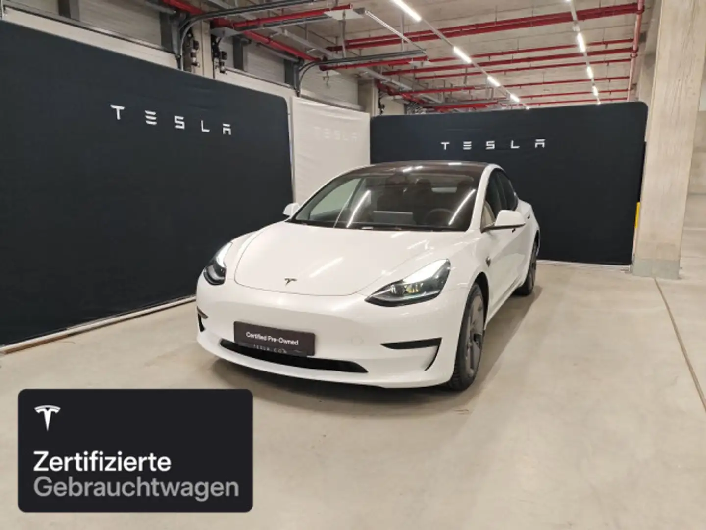 Tesla Model 3 Rear-Wheel Drive Weiß - 1