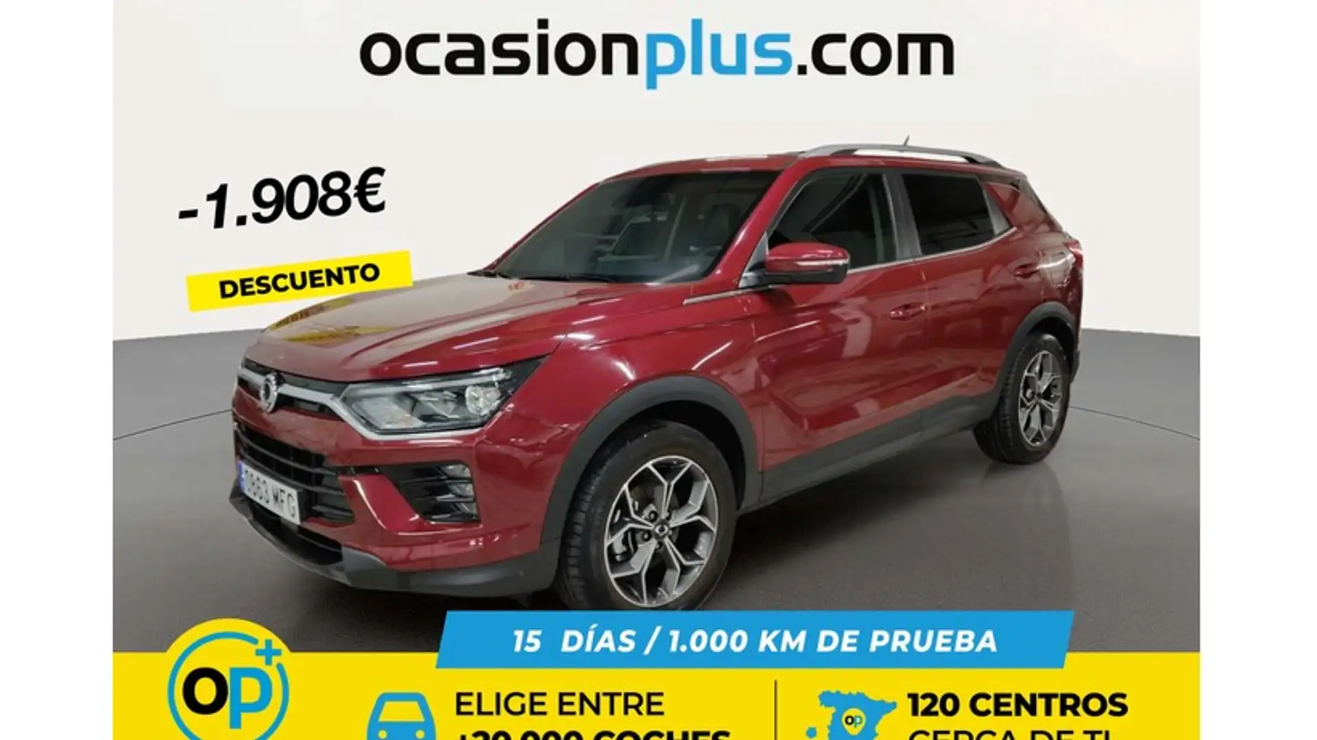 SsangYong Korando G15 Urban Plus 4x2 L.P. Rojo - 1