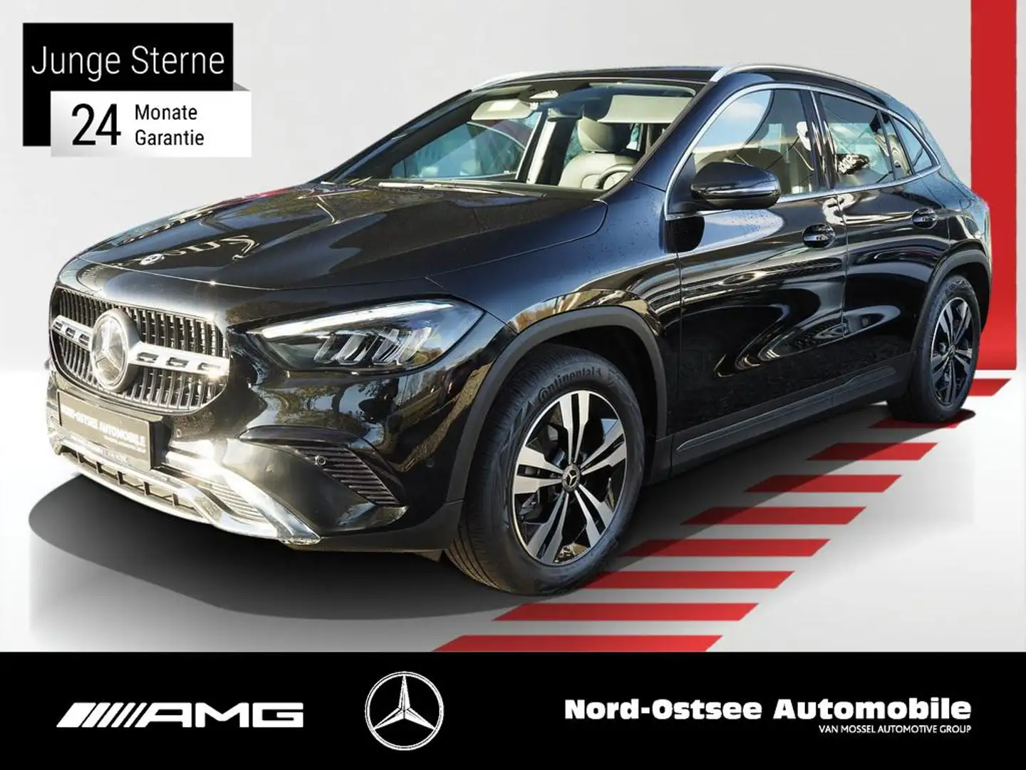 Mercedes-Benz GLA 200 d PROGRESSIVE AHK NAVI SHZ LED KLIMA Schwarz - 1