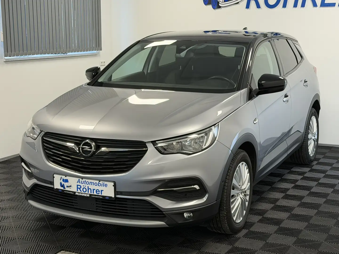 Opel Grandland X 1.2 Turbo Automatik Navi Kamera Grau - 2