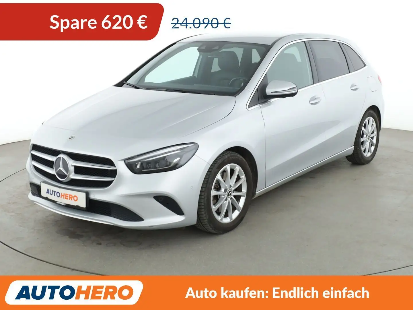 Mercedes-Benz B 220 4Matic Progressive Aut.*LED*NAVI*TEMPO*CAM*PDC*SHZ Grau - 1
