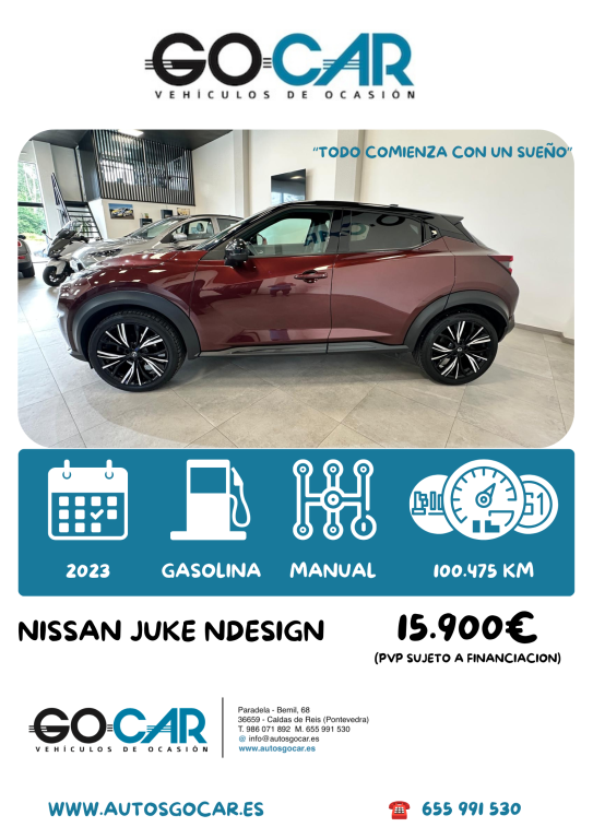 Nissan Juke 1.0 DIG-T N-Design Black 4x2 114 - foto 1