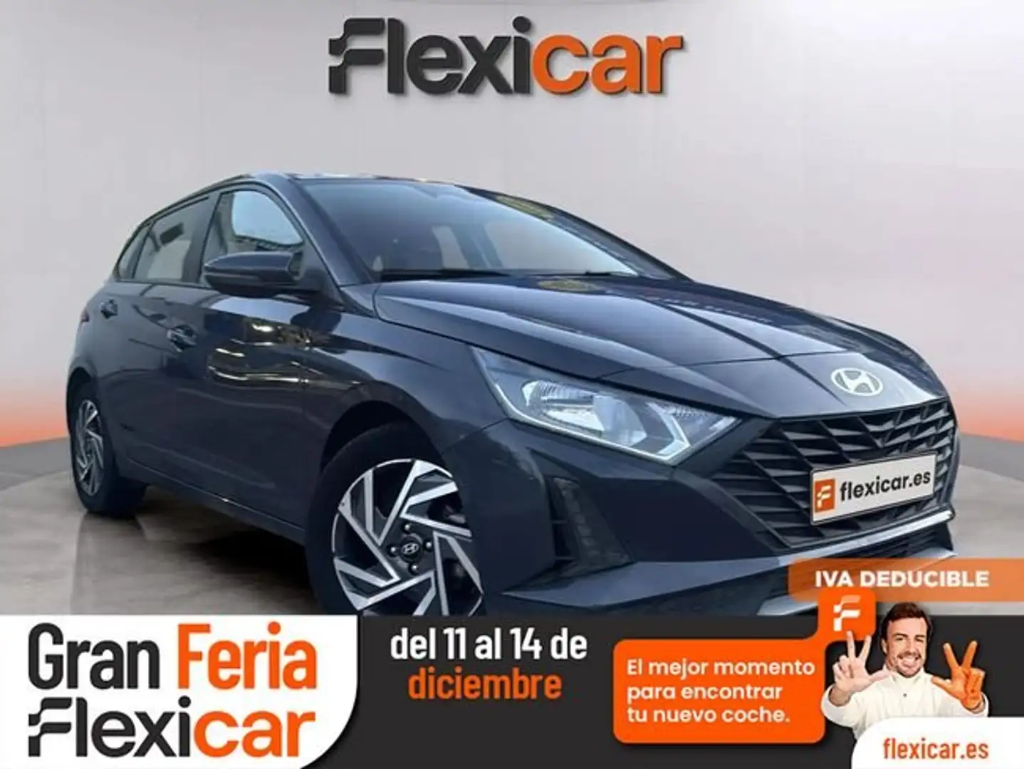 Hyundai i20 1.2 MPI Essence Gris - 1