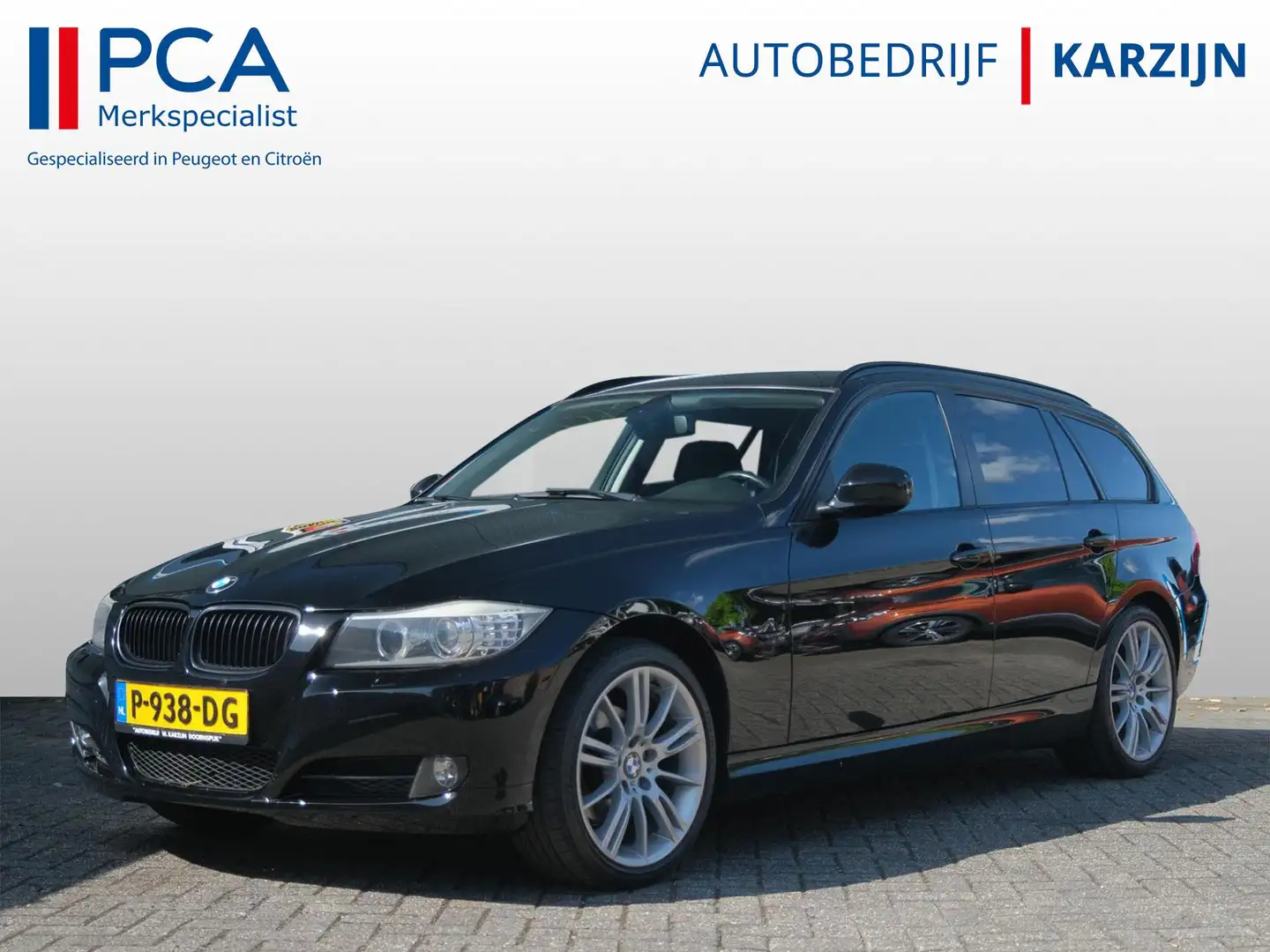 BMW 318 3-serie Touring 318i Business Line Zwart - 1