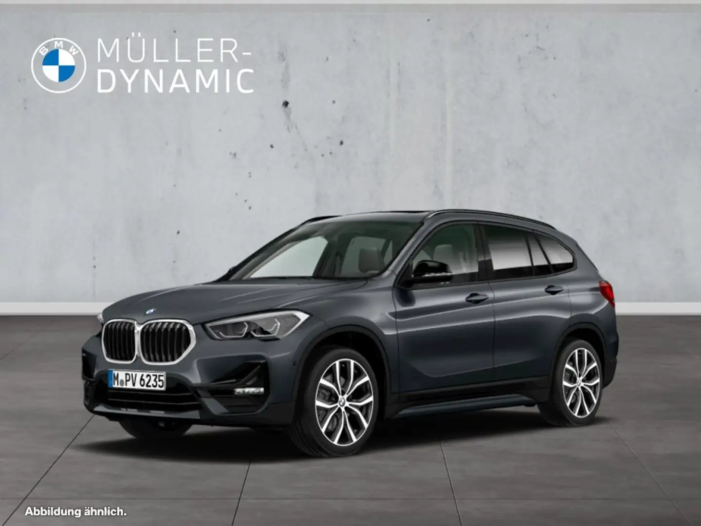 BMW X1 xDrive25d SPORT LINE LED PANO TEMPOMAT PDC SHZ Grau - 1