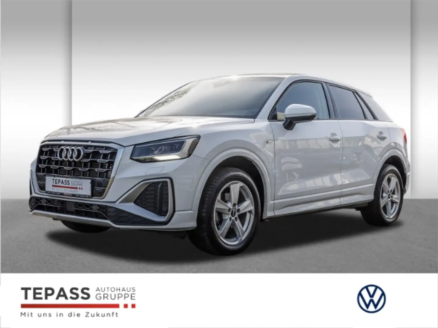 Audi Q2 35 TFSI DSG S line NAVI KLIMA PDC SITZHEIZUNG Grau - 1