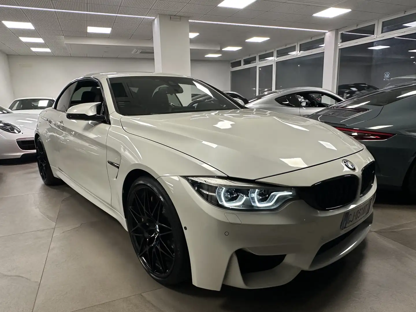 BMW M4 Cabrio 450cv COMPETITION freni carbo bollo 12/26 Blanc - 1