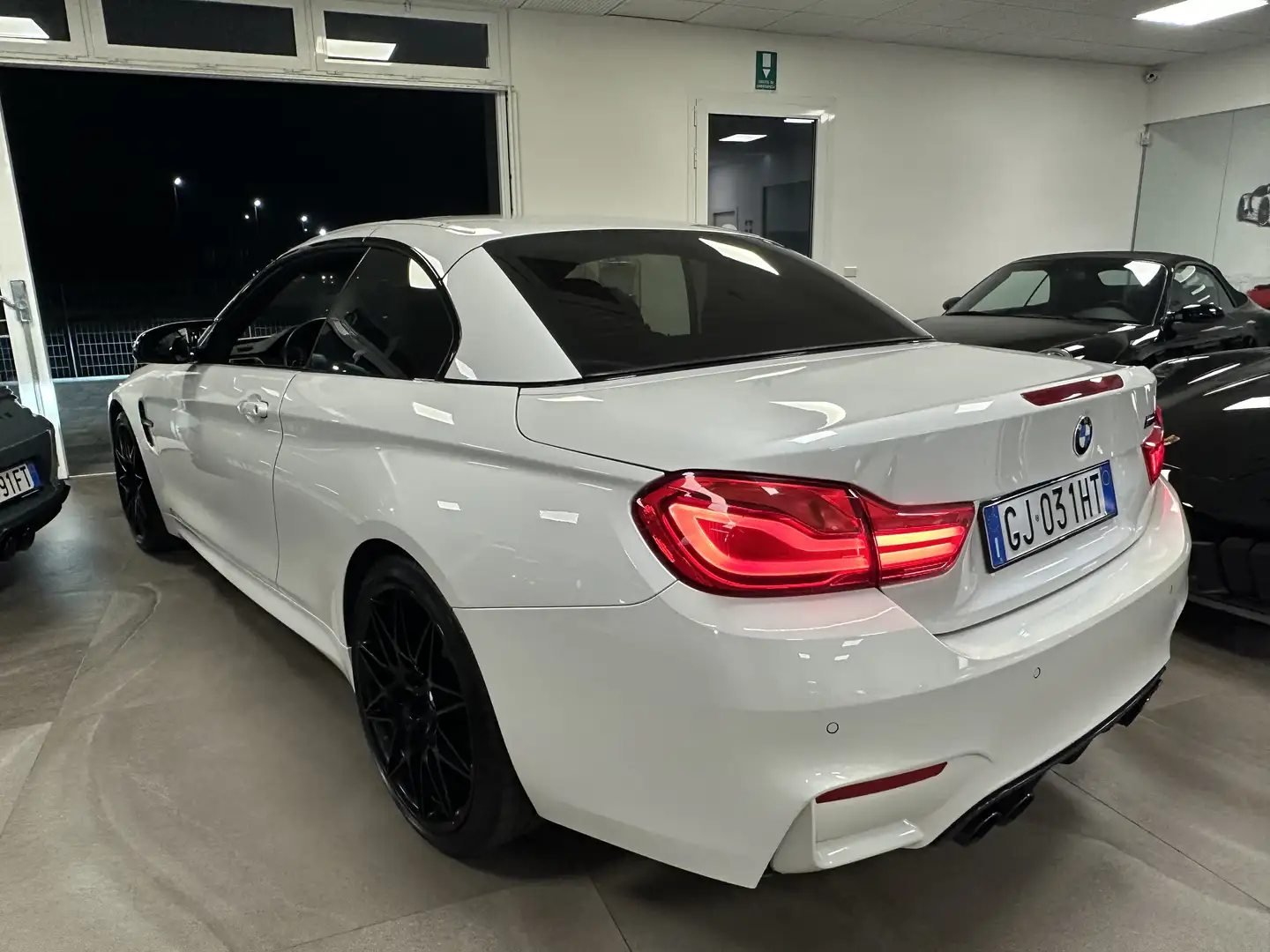 BMW M4 Cabrio 450cv COMPETITION freni carbo bollo 12/26 Blanc - 2
